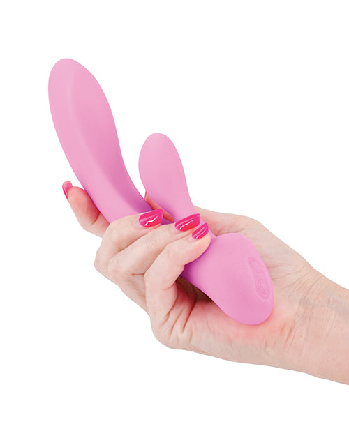 Obsessions Bonnie Rechargeable Silicone Rabbit Vibrator - Pink
