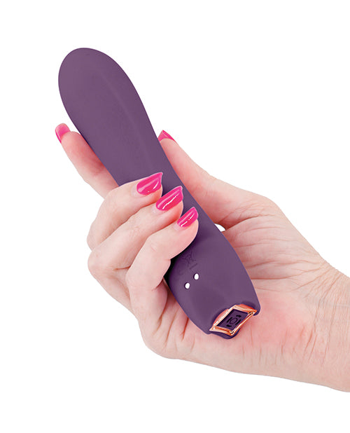 Obsessions Romeo Rechargeable Silicone Vibrator - Purple