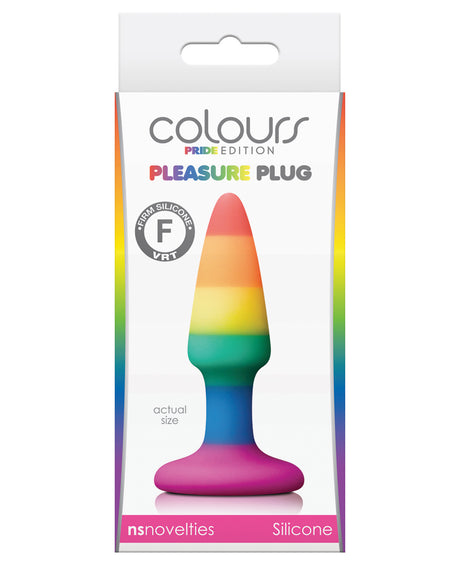 Colours Pride Edition Pleasure Plug Mini - Rainbow