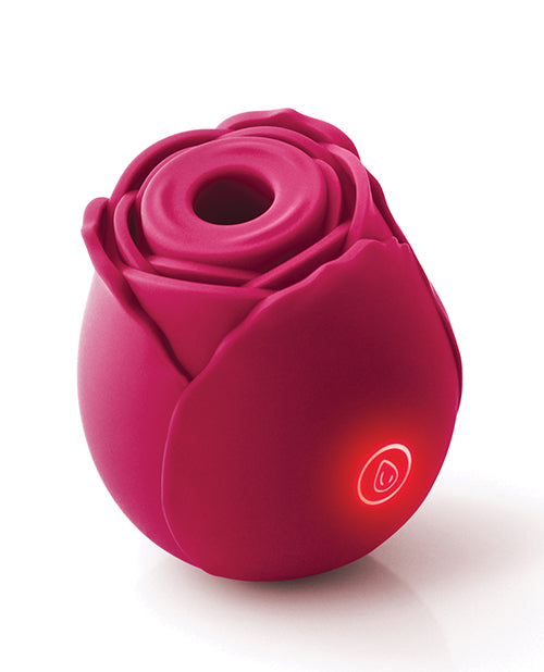 Inya The Rose Silicone Rechargeable Clitoral Stimulator - Red