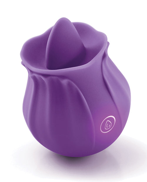 Inya The Kiss Rechargeable Silicone Clitoral Stimulator - Purple