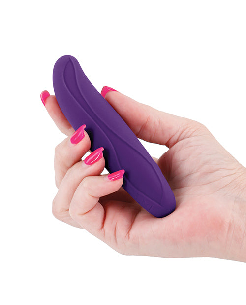 Inya Flirt Rechargeable Silicone Vibrator - Purple