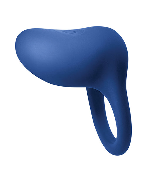 Inya Regal Rechargeable Siicone Cock Ring - Blue