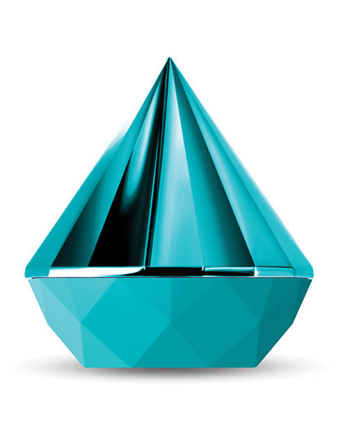 Sugar Pop Jewel Rechargeable Silicone Clitoral Stimulator - Teal