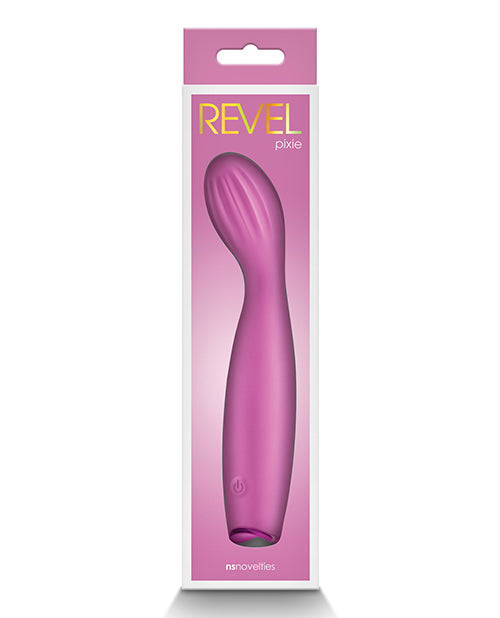 Revel Pixie Rechargeable Silicone G-Spot Vibrator - Pink