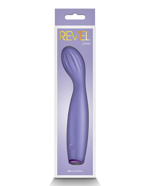 Revel Pixie Rechargeable Silicone G-Spot Vibrator - Purple