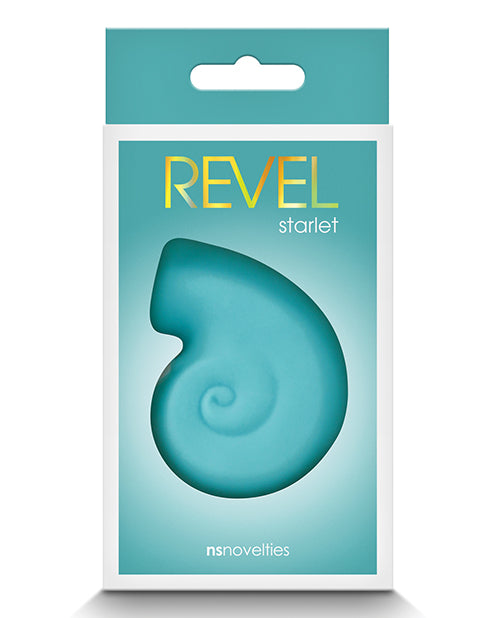 Revel Starlet Rechargeable Silicone Clitoral Stimulator - Teal