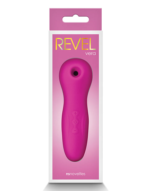 Revel Vera Rechargeable Silicone Clitoral Stimulator - Pink