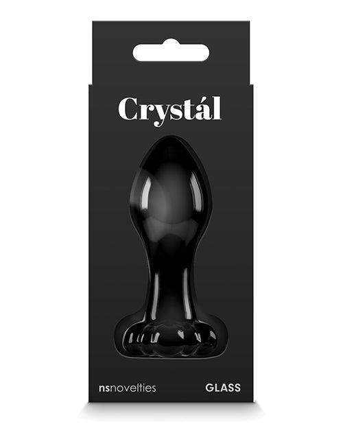 Crystal Premium Glass Flower Probe - Black