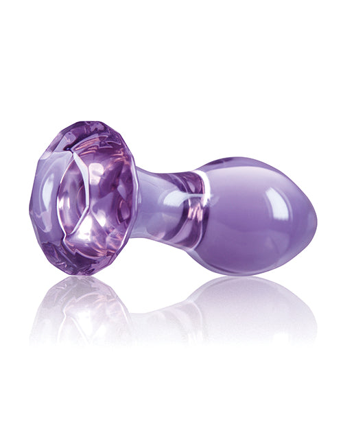 Crystal Premium Glass Gem Probe - Purple