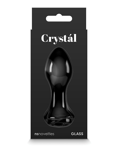 Crystal Premium Glass Rose Probe - Black
