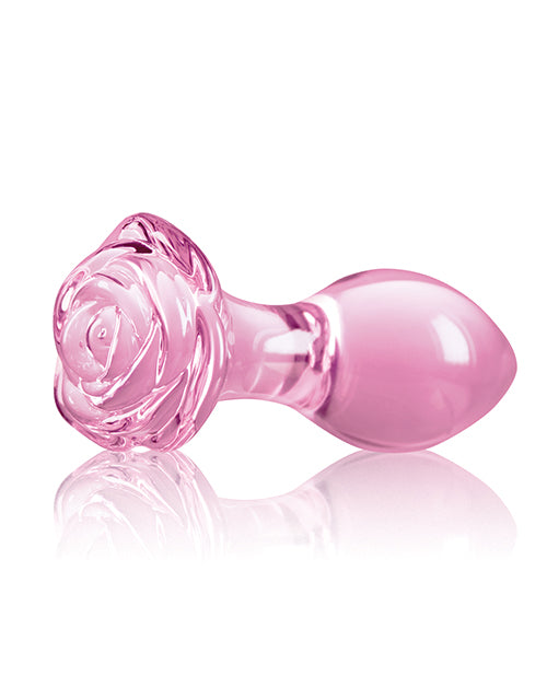 Crystal Premium Glass Rose Probe - Pink