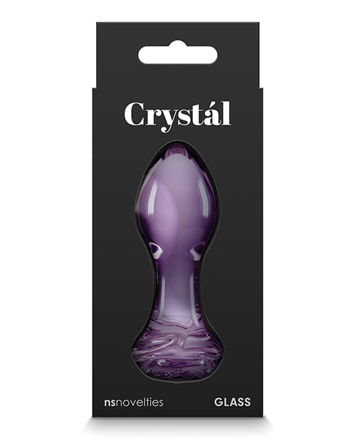 Crystal Premium Glass Rose Probe - Purple