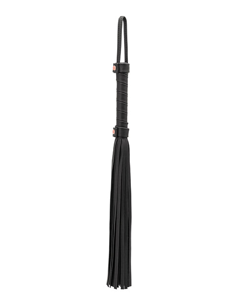 Bondage Couture PU Leather Flogger - Black