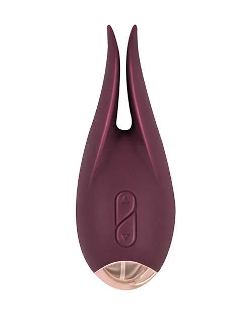 Lustful Lavish Silicone Rechargeable Vibrator - Purple