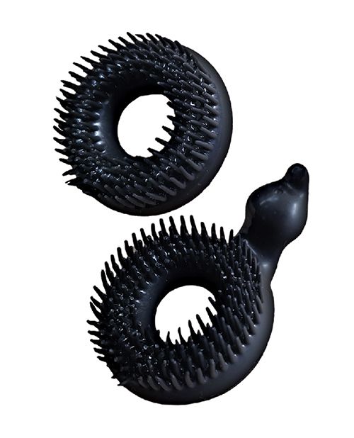 Enhancer Dual Love Rings - Black