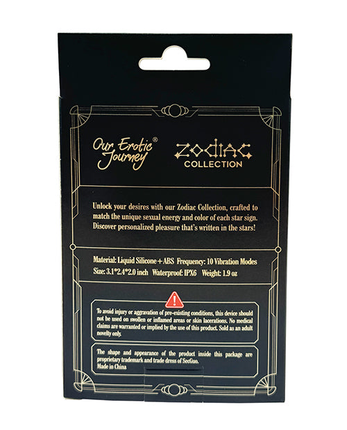 Zodiac Taurus Mini Vibe - Orange