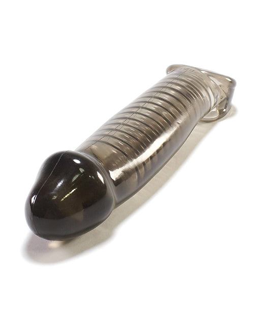 Oxballs Muscle Textured Cock Sheath Penis Extender- Smoke