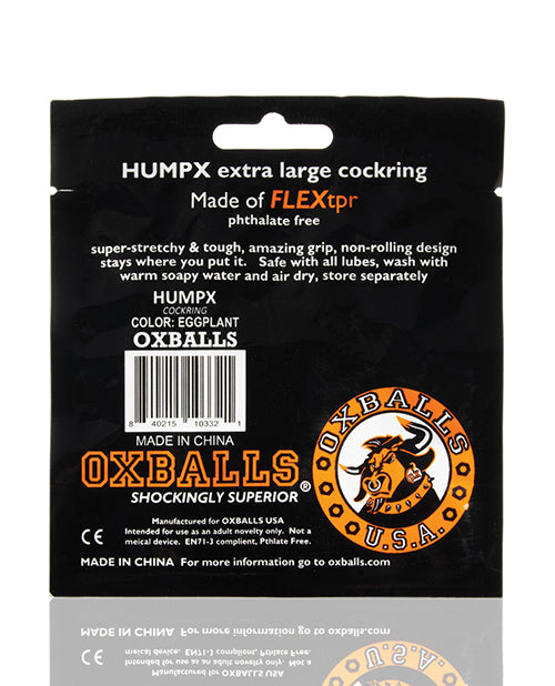 Oxballs Humpx Cock Ring - Purple