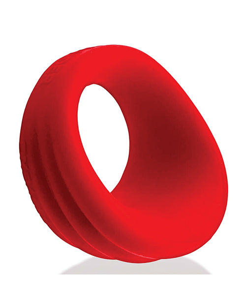 Hunky Junk Expander Slimmer Scoop Cockring - Red Velvet