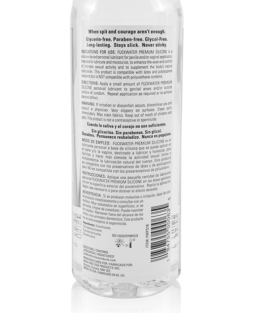 Fuck Water Silicone 16oz