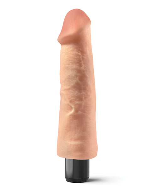 Real Feel Lifelike Toyz No. 9 Realistic Vibrating Dildo 9in - Vanilla