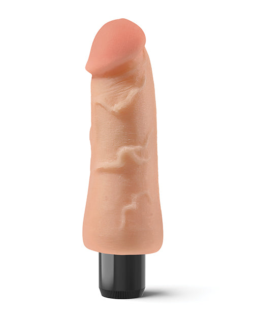 Real Feel Lifelike Toyz No. 4 Realistic Vibrating Dildo 6in - Vanilla