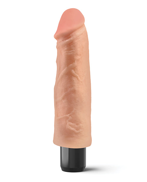 Real Feel Lifelike Toyz No. 1 Realistic Vibrating Dildo 7.5in - Vanilla