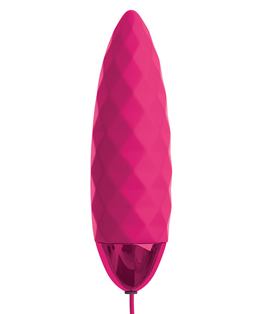 OMG! Bullets #Fun USB-Powered Silicone Vibrating Bullet - Pink