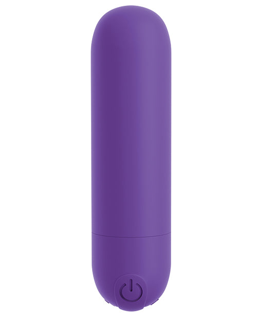 OMG! Bullets #Play Rechargeable Silicone Vibrating Bullet - Purple