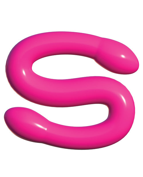 Classix Double Whammy Double Dildo 17.25in - Pink