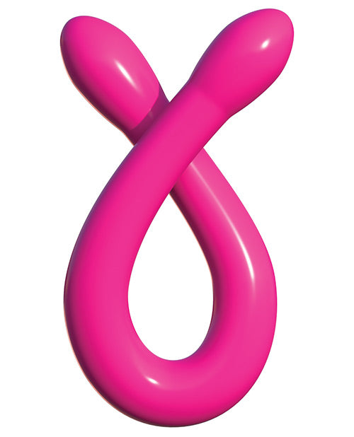 Classix Double Whammy Double Dildo 17.25in - Pink