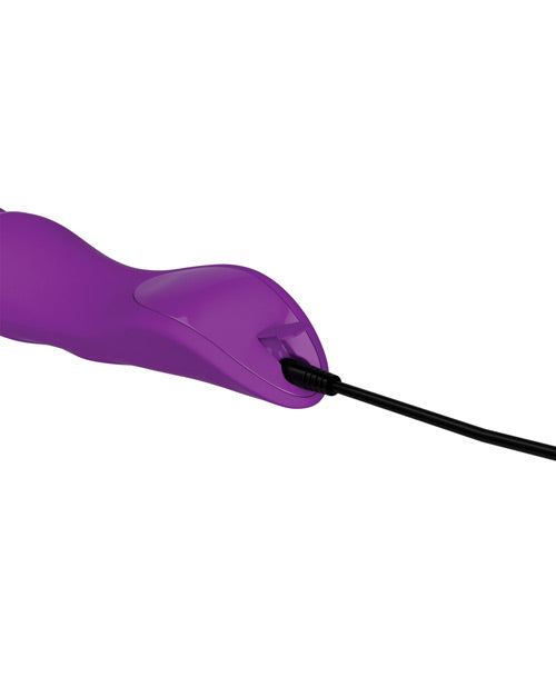 Wanachi Body Recharger Silicone Rechargeable Wand - Purple