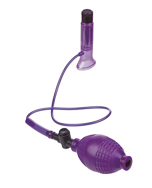 Fetish Fantasy Series Vibrating Clit Suck Her with Pump - Purple