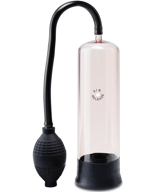 Pump Worx Rookie Of The Year Pump Advanced Penis Enlargement System - Clear and Black