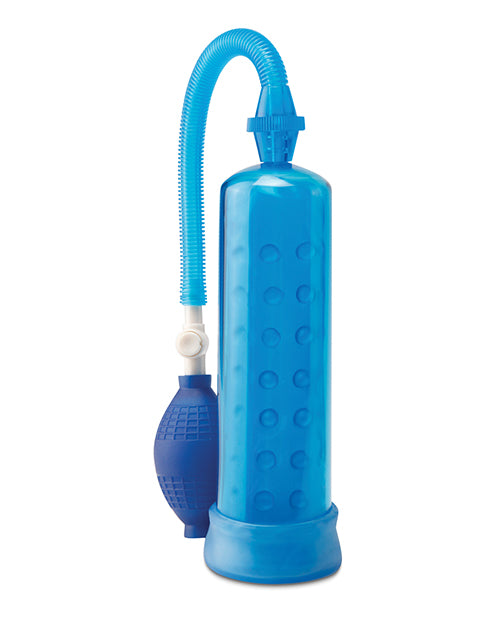 Pump Worx Silicone Power Pump Advanced Penis Enlargement System - Blue