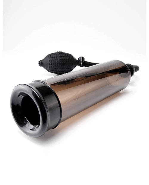 Pump Worx Euro Pump Advanced Penis Enlargement System - Smoke And Black
