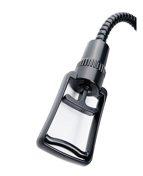 Pump Worx Max-Width Penis Enlarger - Clear and Black
