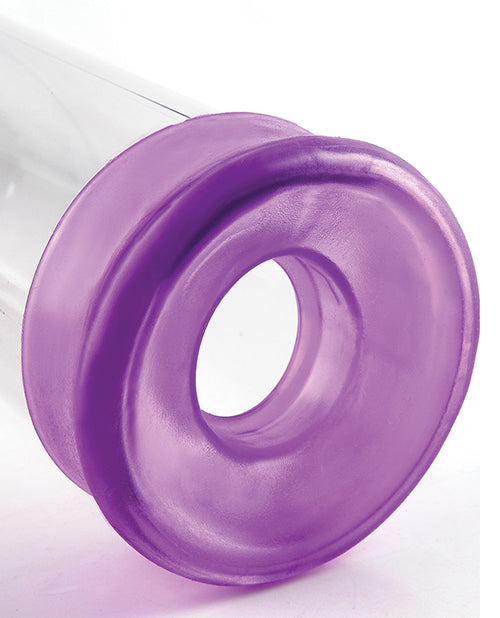 Pump Worx Cock Trainer Pump System with 3 Sleeves - Clear