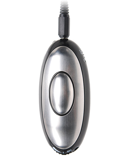Fetish Fantasy Series Shock Therapy Pleasure Probe with Power Unit - Black and Silver