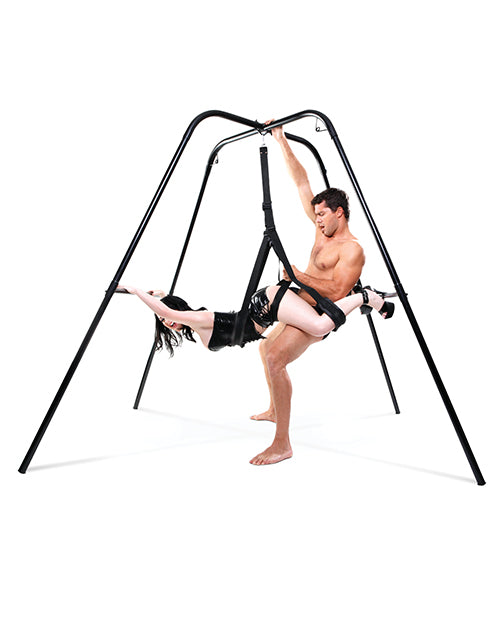 Fetish Fantasy Series Fantasy Swing Stand - Black