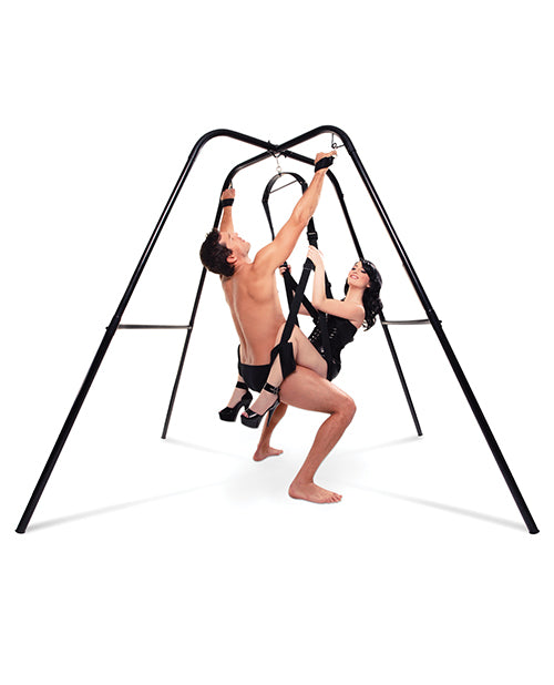 Fetish Fantasy Series Fantasy Swing Stand - Black