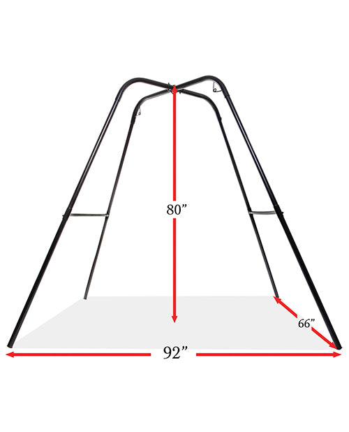 Fetish Fantasy Series Fantasy Swing Stand - Black