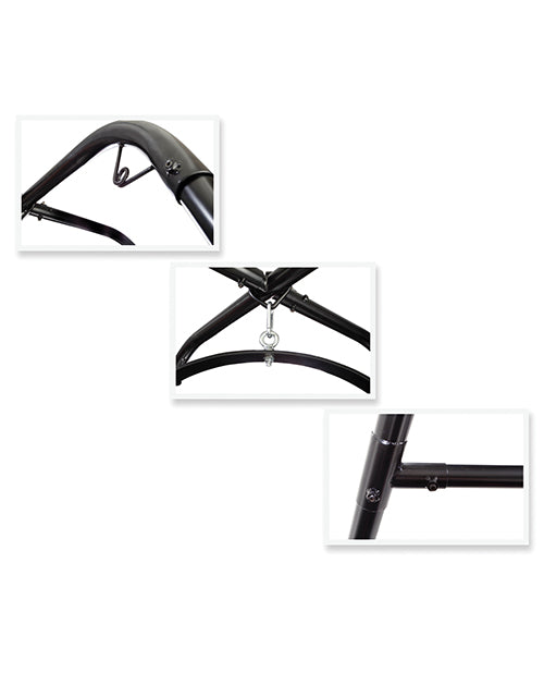 Fetish Fantasy Series Fantasy Swing Stand - Black