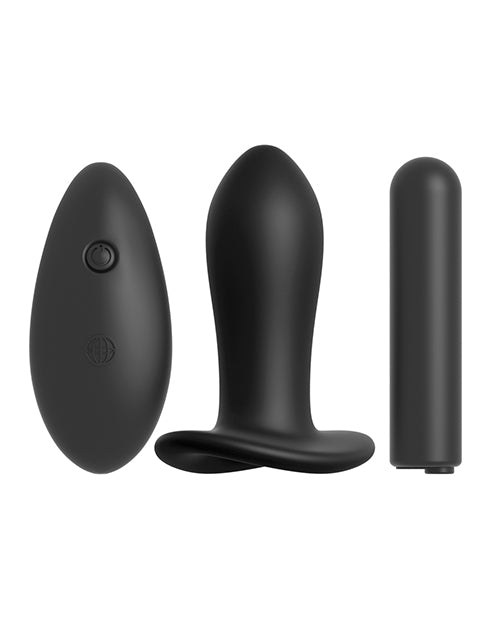 Fetish Fantasy Fantasy Panty Vibe with Remote Control - Black