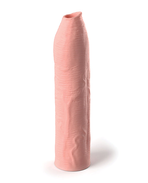 Fantasy X-Tensions Elite Silicone Uncut Extension Sleeve 7in - Vanilla