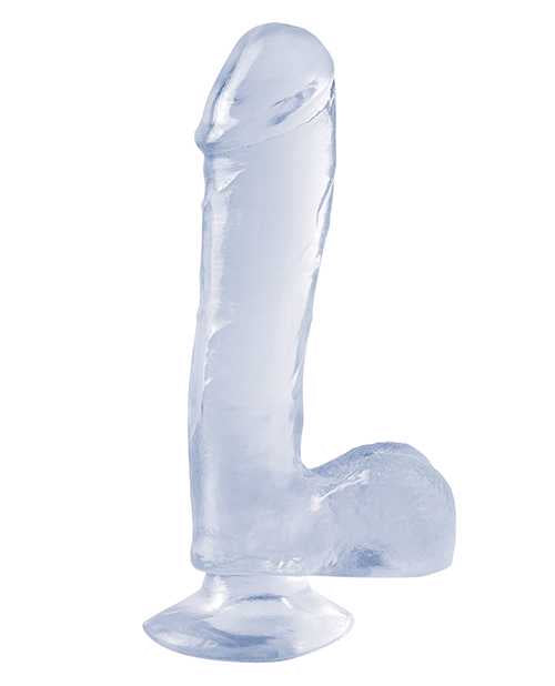Basix Dong Suction Cup 7.5in - Clear
