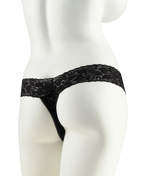 Fetish Fantasy Series Limited Edition Panty Vibe with Remote Control - Plus Size - Black
