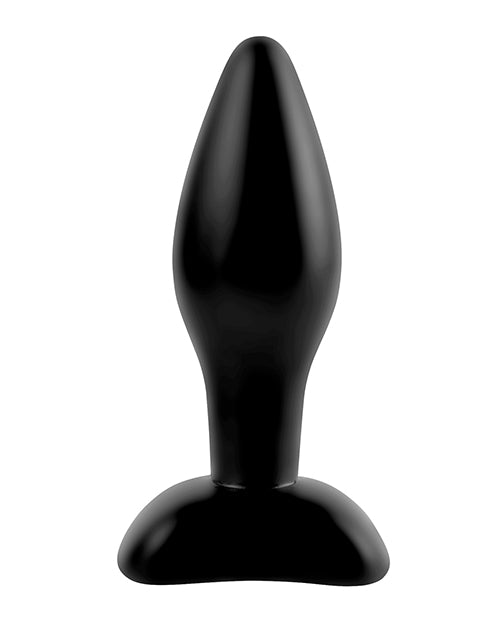 Anal Fantasy Collection Small Silicone Plug Kit 3.5in - Black