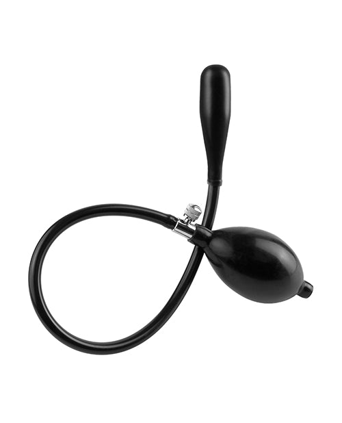 Anal Fantasy Collection Inflatable Silicone Ass Expander 3in - Black